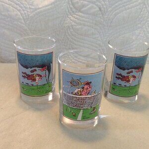 VTG 1982 3pc Set Arby's Collectable Series, Gary Patterson, Kitschy Collectibles